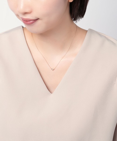 VENDOME AOYAMA(ヴァンドーム青山)の「K18 ダイヤモンドネックレス(ネックレス・レディース・イエローゴールド/ピンクゴールド・40cm)」の5枚目の写真