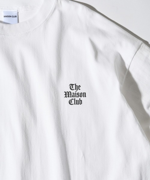 MAISON CLUB（メゾンクラブ）の「【MAISON CLUB】ワンポイントロゴロングTシャツ THE MAISON CLUB　ロンT（Tシャツ/カットソー・メンズ・グレー/ブラック/ホワイト/グレー系その他2・XL/L）」の17枚目の写真