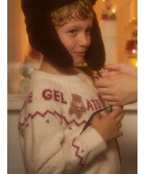 新品タグ付　ジェラピケ　ホリデーノルディックプルオーバー&スノードーム gelato pique（ジェラートピケ）の「【HOLIDAY】ノルディック