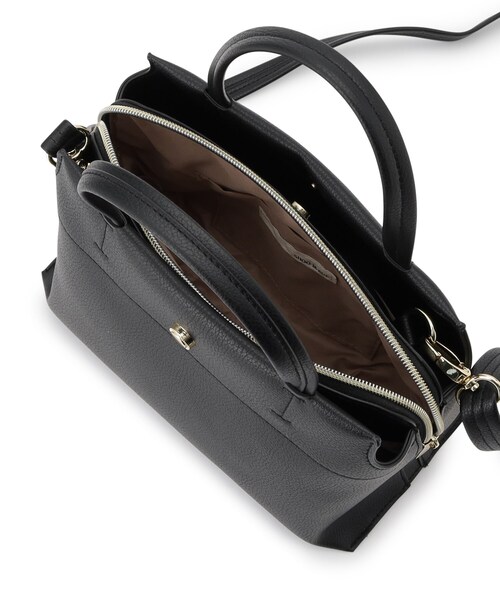 SHOO・LA・RUE（シューラルー）の「【セレモニー／2WAY】三層ミニトートバッグ（トートバッグ・レディース・アイボリー/グレー/ブラック・00）」の12枚目の写真