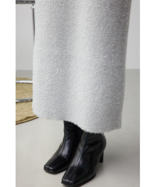 AZUL by moussy（アズールバイマウジー）の「ラメシャギーニットスカート（スカート・レディース・ブラック/グレー・FREE）」の22枚目の写真