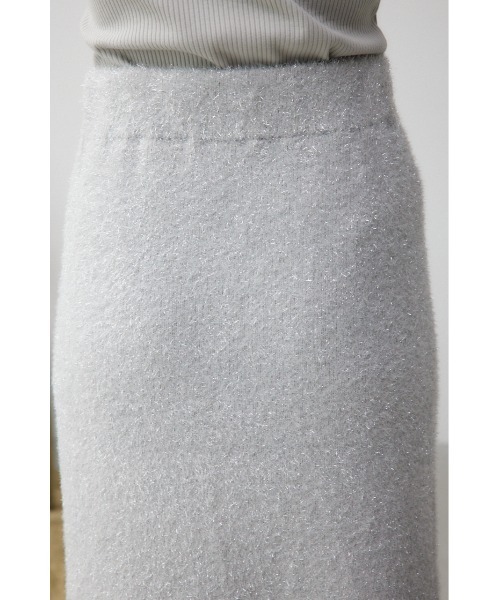 AZUL by moussy（アズールバイマウジー）の「ラメシャギーニットスカート（スカート・レディース・ブラック/グレー・FREE）」の20枚目の写真