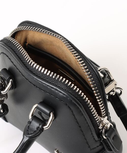 Mila Owen（ミラオーウェン）の「ミニボストンチャームバッグ（ショルダーバッグ・レディース・アイボリー/ブラック/キャメル/オレンジ・FREE）」の18枚目の写真