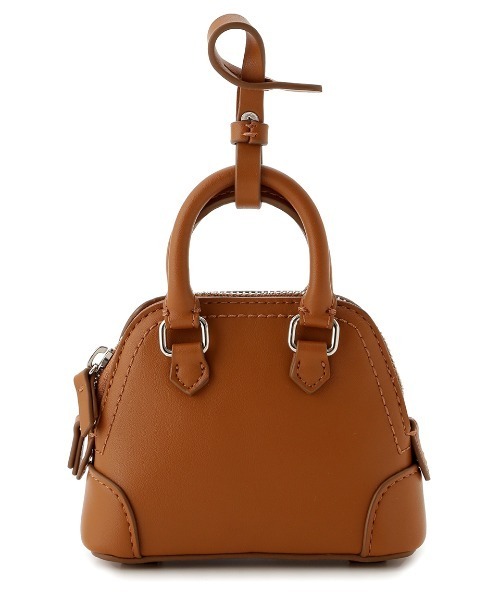 Mila Owen（ミラオーウェン）の「ミニボストンチャームバッグ（ショルダーバッグ・レディース・アイボリー/ブラック/キャメル/オレンジ・FREE）」の9枚目の写真