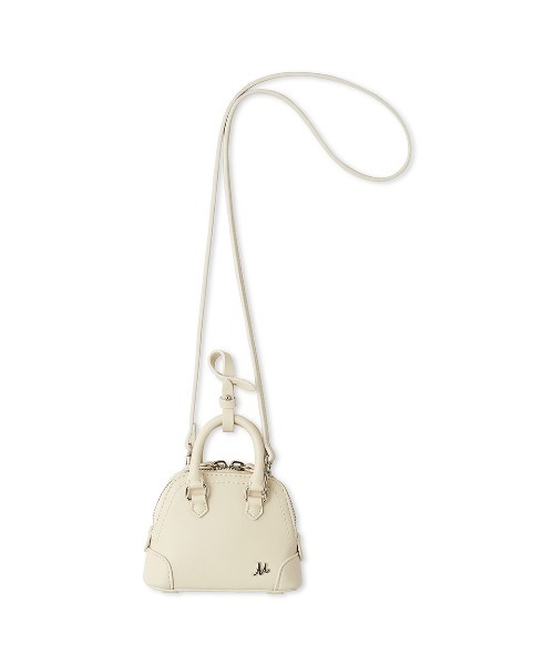 Mila Owen（ミラオーウェン）の「ミニボストンチャームバッグ（ショルダーバッグ・レディース・アイボリー/ブラック/キャメル/オレンジ・FREE）」の15枚目の写真