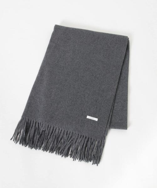 ITEMS URBANRESEARCH(アイテムズ アーバンリサーチ)の「ムジストール(マフラー・レディース・ライトベージュ/ライトブルー/チャコールグレー/キャメル・-)」の7枚目の写真