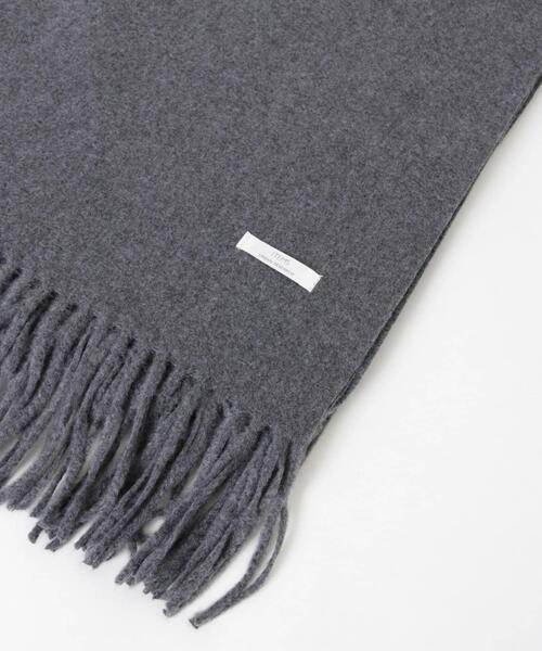 ITEMS URBANRESEARCH(アイテムズ アーバンリサーチ)の「ムジストール(マフラー・レディース・ライトベージュ/ライトブルー/チャコールグレー/キャメル・-)」の8枚目の写真