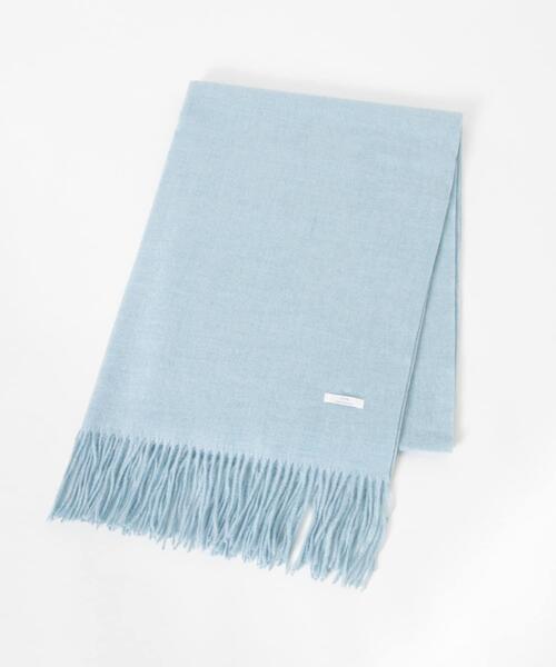 ITEMS URBANRESEARCH(アイテムズ アーバンリサーチ)の「ムジストール(マフラー・レディース・ライトベージュ/ライトブルー/チャコールグレー/キャメル・-)」の13枚目の写真