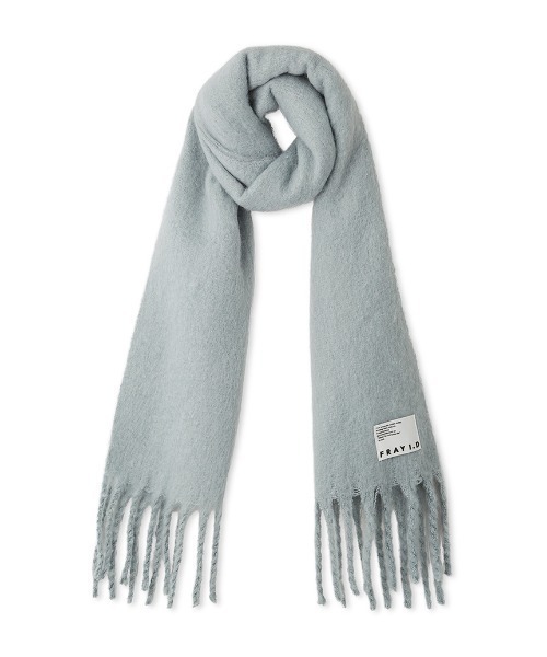 FRAY I.D(フレイアイディー)の「ブークレストール(ストール/ショール・レディース・チェック/ピンク/ブルー・FREE)」の2枚目の写真