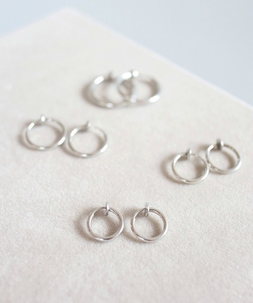 CERCA(チェルカ)の「KAM.accessory/金属アレルギー対応/シンプルミニフープイヤリング(イヤリング・レディース・ゴールド/シルバー・#11/#13/#15/#20)」の1枚目の写真