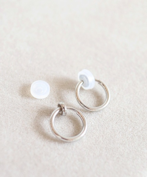 CERCA(チェルカ)の「KAM.accessory/金属アレルギー対応/シンプルミニフープイヤリング(イヤリング・レディース・ゴールド/シルバー・#11/#13/#15/#20)」の9枚目の写真