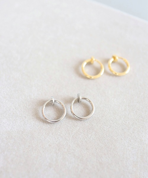 CERCA(チェルカ)の「KAM.accessory/金属アレルギー対応/シンプルミニフープイヤリング(イヤリング・レディース・ゴールド/シルバー・#11/#13/#15/#20)」の10枚目の写真