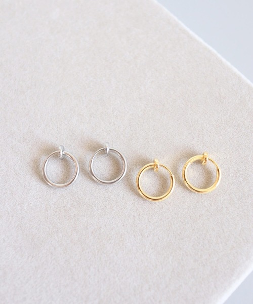 CERCA(チェルカ)の「KAM.accessory/金属アレルギー対応/シンプルミニフープイヤリング(イヤリング・レディース・ゴールド/シルバー・#11/#13/#15/#20)」の11枚目の写真