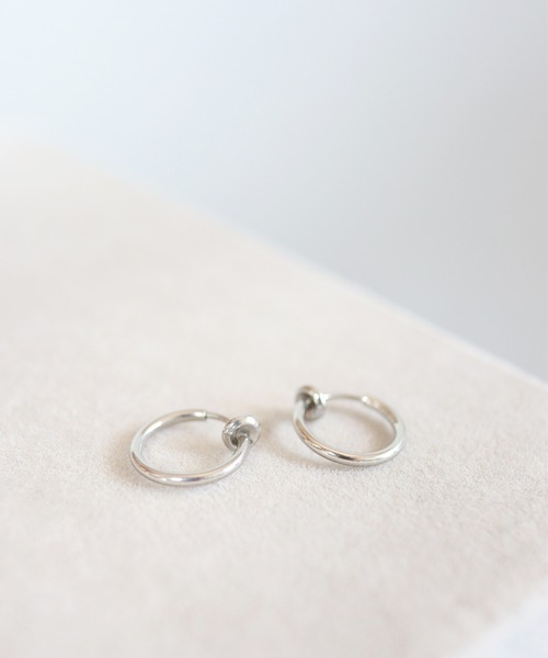 CERCA(チェルカ)の「KAM.accessory/金属アレルギー対応/シンプルミニフープイヤリング(イヤリング・レディース・ゴールド/シルバー・#11/#13/#15/#20)」の17枚目の写真