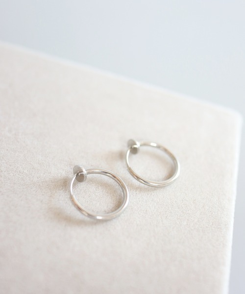 CERCA(チェルカ)の「KAM.accessory/金属アレルギー対応/シンプルミニフープイヤリング(イヤリング・レディース・ゴールド/シルバー・#11/#13/#15/#20)」の21枚目の写真