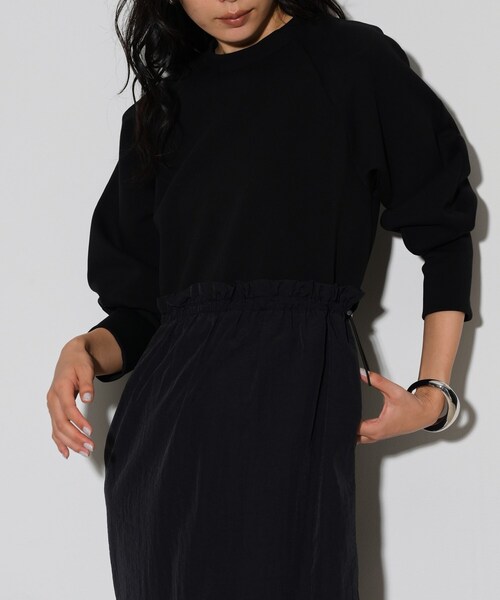 GALLEST（ギャレスト）の「◆布帛ドッキングワンピース（ワンピース・レディース・ブラック/ダークブラウン・36/38）」の11枚目の写真