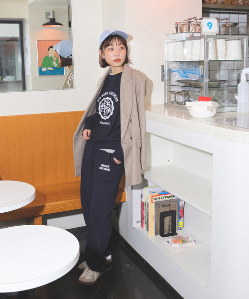 SLOBE IENA(スローブイエナ)の「BIGBABY ICECREAM キャップ(キャップ・レディース・サックスブルー/ピンク系その他・FREE)」の4枚目の写真