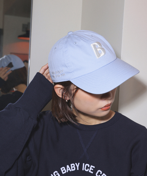 SLOBE IENA(スローブイエナ)の「BIGBABY ICECREAM キャップ(キャップ・レディース・サックスブルー/ピンク系その他・FREE)」の7枚目の写真