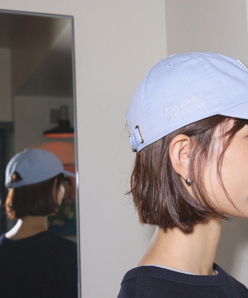 SLOBE IENA(スローブイエナ)の「BIGBABY ICECREAM キャップ(キャップ・レディース・サックスブルー/ピンク系その他・FREE)」の11枚目の写真