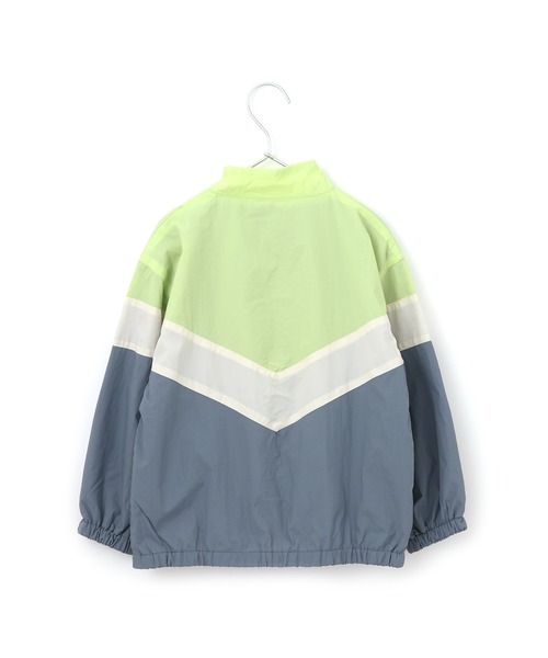 MAKE YOUR DAY(メイクユアデイ)の「切替ナイロンジャケット■150.160cm(ナイロンジャケット・キッズ・オレンジ/イエロー/ブラック・150/160)」の5枚目の写真