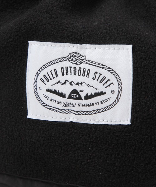 POLeR（ポーラー）の「【POLeR/ポーラー】フリース/ドローストリング巾着ショルダーバッグ（ショルダーバッグ・メンズ・ブラック/パープル/オレンジ・FREE）」の10枚目の写真