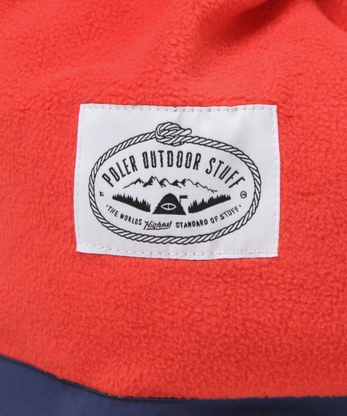 POLeR（ポーラー）の「【POLeR/ポーラー】フリース/ドローストリング巾着ショルダーバッグ（ショルダーバッグ・メンズ・ブラック/パープル/オレンジ・FREE）」の15枚目の写真