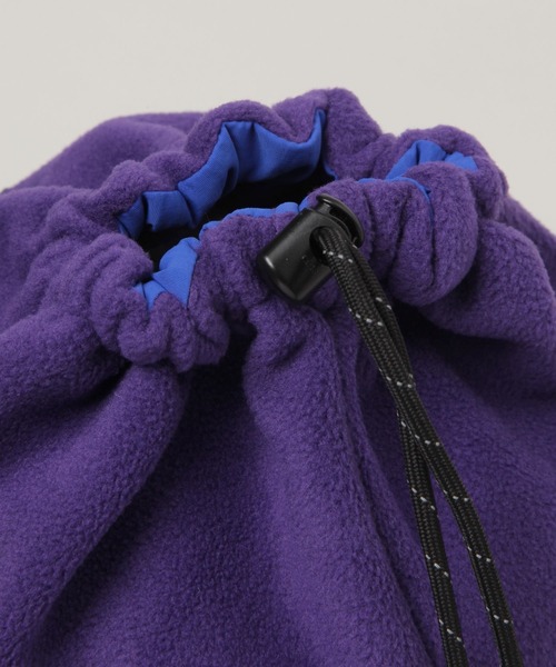 POLeR（ポーラー）の「【POLeR/ポーラー】フリース/ドローストリング巾着ショルダーバッグ（ショルダーバッグ・メンズ・ブラック/パープル/オレンジ・FREE）」の16枚目の写真