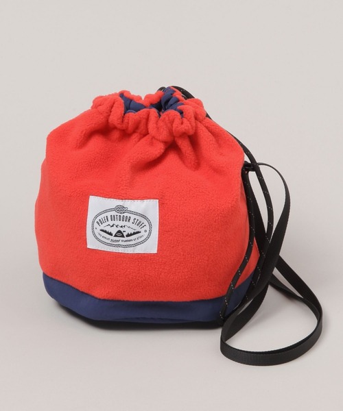 POLeR（ポーラー）の「【POLeR/ポーラー】フリース/ドローストリング巾着ショルダーバッグ（ショルダーバッグ・メンズ・ブラック/パープル/オレンジ・FREE）」の21枚目の写真