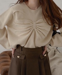 3Dビックリボンニット/WEB/EC限定商品