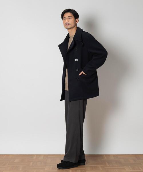 BACK NUMBER(バックナンバー)の「BACK NUMBER(バックナンバー)【メンズ】メルトンピーコート(ピーコート・メンズ・ネイビー・XXL/M/L/XL)」の19枚目の写真