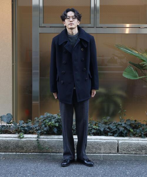BACK NUMBER(バックナンバー)の「BACK NUMBER(バックナンバー)【メンズ】メルトンピーコート(ピーコート・メンズ・ネイビー・XXL/M/L/XL)」の20枚目の写真