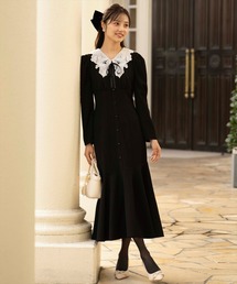 WILLSELECTION | レースカラーマーメイドワンピース(ワンピース)