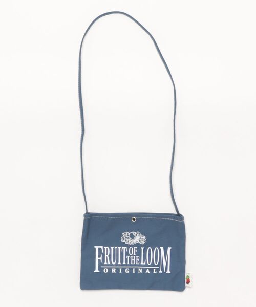 FRUIT OF THE LOOM（フルーツオブザルーム）の「【FRUIT OF THE LOOM】GRAPHIC COTTON SHOULDER BAG/ショルダーバッグ（ショルダーバッグ・レディース・オレンジ/イエロー/グリーン/ライトベージュ/サックスブルー/ブルー・FREE）」の5枚目の写真