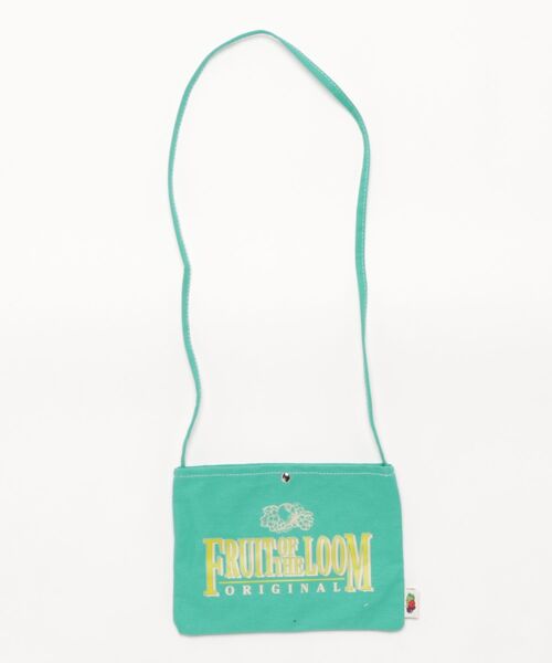 FRUIT OF THE LOOM（フルーツオブザルーム）の「【FRUIT OF THE LOOM】GRAPHIC COTTON SHOULDER BAG/ショルダーバッグ（ショルダーバッグ・レディース・オレンジ/イエロー/グリーン/ライトベージュ/サックスブルー/ブルー・FREE）」の3枚目の写真