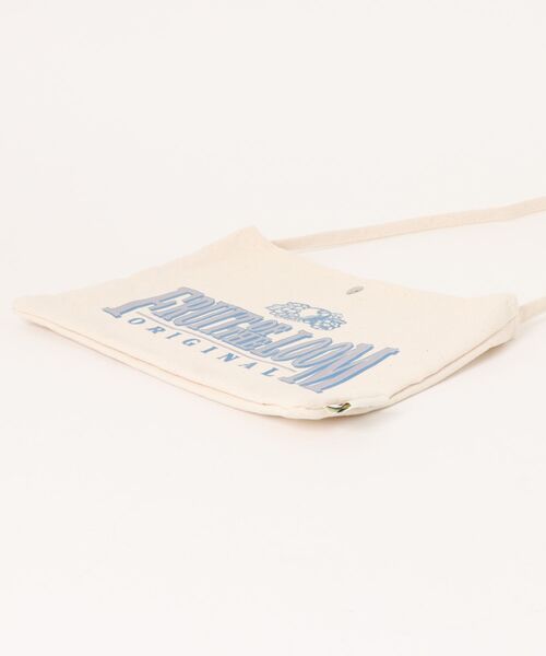 FRUIT OF THE LOOM（フルーツオブザルーム）の「【FRUIT OF THE LOOM】GRAPHIC COTTON SHOULDER BAG/ショルダーバッグ（ショルダーバッグ・レディース・オレンジ/イエロー/グリーン/ライトベージュ/サックスブルー/ブルー・FREE）」の8枚目の写真