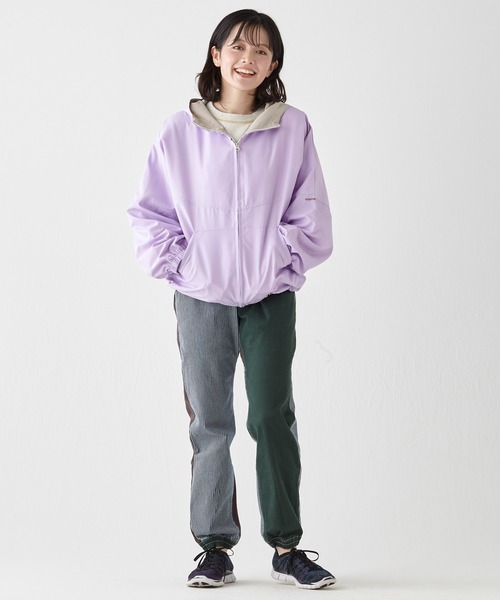 KRIFF MAYER Lady's Collection(クリフメイヤーレディースコレクション)の「花粉ドロップアクティブフードJK(マウンテンパーカー・レディース・ラベンダー/その他5/カラフル/その他6/チャコール/ベージュ・LARGE/MEDIUM)」の10枚目の写真