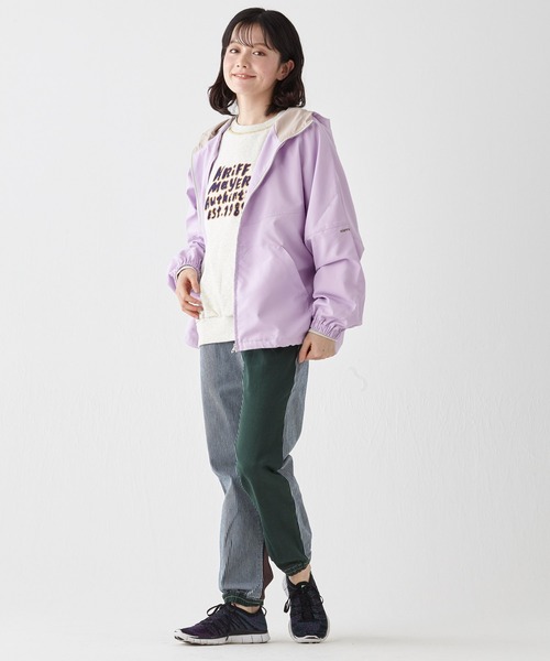 KRIFF MAYER Lady's Collection(クリフメイヤーレディースコレクション)の「花粉ドロップアクティブフードJK(マウンテンパーカー・レディース・ラベンダー/その他5/カラフル/その他6/チャコール/ベージュ・LARGE/MEDIUM)」の11枚目の写真