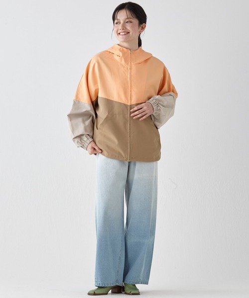 KRIFF MAYER Lady's Collection(クリフメイヤーレディースコレクション)の「花粉ドロップアクティブフードJK(マウンテンパーカー・レディース・ラベンダー/その他5/カラフル/その他6/チャコール/ベージュ・LARGE/MEDIUM)」の12枚目の写真