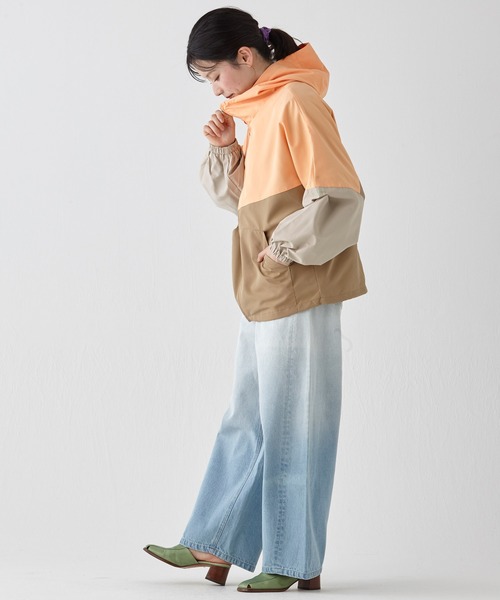 KRIFF MAYER Lady's Collection(クリフメイヤーレディースコレクション)の「花粉ドロップアクティブフードJK(マウンテンパーカー・レディース・ラベンダー/その他5/カラフル/その他6/チャコール/ベージュ・LARGE/MEDIUM)」の13枚目の写真