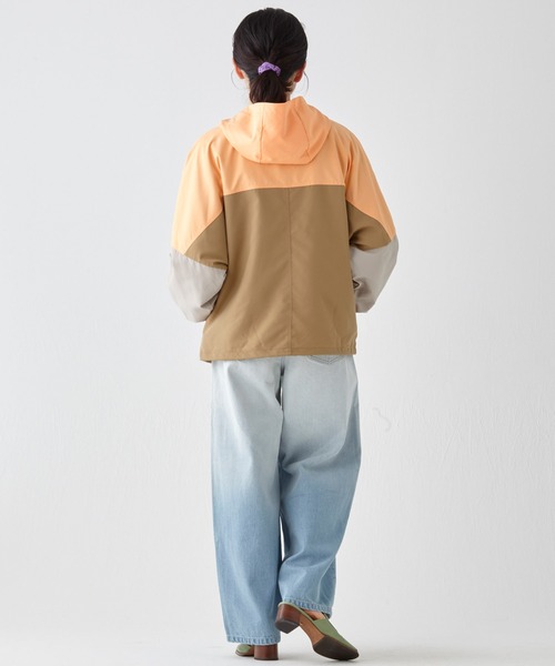 KRIFF MAYER Lady's Collection(クリフメイヤーレディースコレクション)の「花粉ドロップアクティブフードJK(マウンテンパーカー・レディース・ラベンダー/その他5/カラフル/その他6/チャコール/ベージュ・LARGE/MEDIUM)」の14枚目の写真