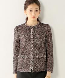 46229　UNITED ARROWS　ファンシーツイード　ジャケット UNITED ARROWS（ユナイテッドアローズ）の「UBCE ファンシーツイード