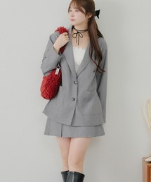 Another Branch olive des olive | ベルト付きテーラージャケット(テーラードジャケット)