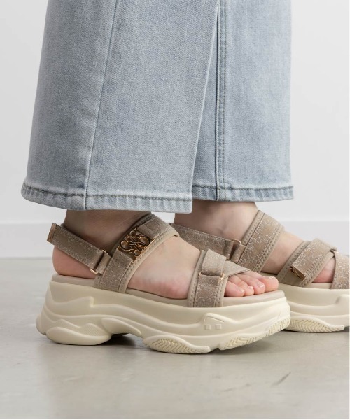 セール】モノグラムスポーツサンダル（サンダル）｜RANDA（ランダ）の