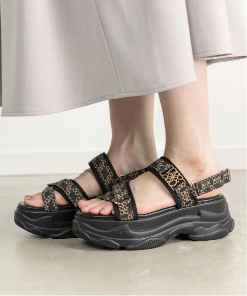 セール】モノグラムスポーツサンダル（サンダル）｜RANDA（ランダ）の