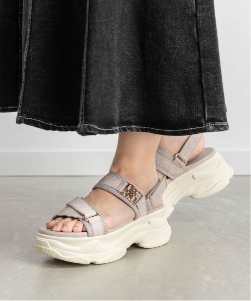 セール】モノグラムスポーツサンダル（サンダル）｜RANDA（ランダ）の