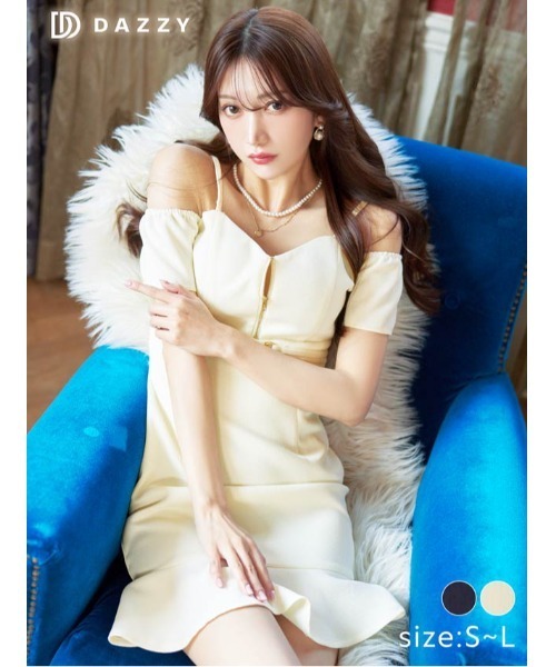 セール】ウールブレンド ロングスリーブ セーター ドレス（ドレス