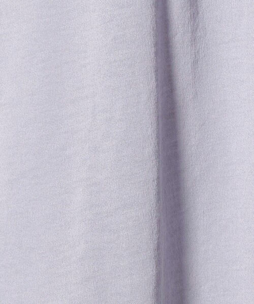 BEAUTY&YOUTH UNITED ARROWS（ビューティーアンドユースユナイテッドアローズ）の「コットンナイロン天竺 シアー クルーネック Tシャツ（Tシャツ/カットソー・レディース・ライトブルー/ブラック/クリーム/オフホワイト/ライラック/ダークブラウン/ライトピンク/ターコイズブルー系・FREE）」の18枚目の写真