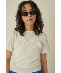 emmi | ホルターネックレイヤードカットトップス(Tシャツ/カットソー)