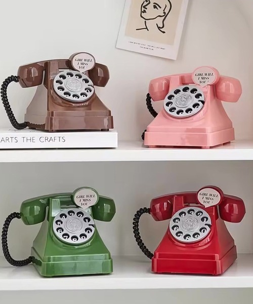 Sowel. / ソエル 】 レトロ テレフォン 貯金箱 / マネー バンク