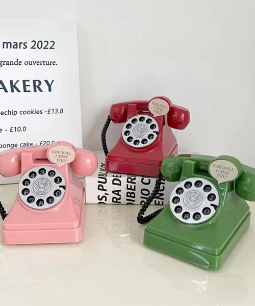 Sowel. / ソエル 】 レトロ テレフォン 貯金箱 / マネー バンク